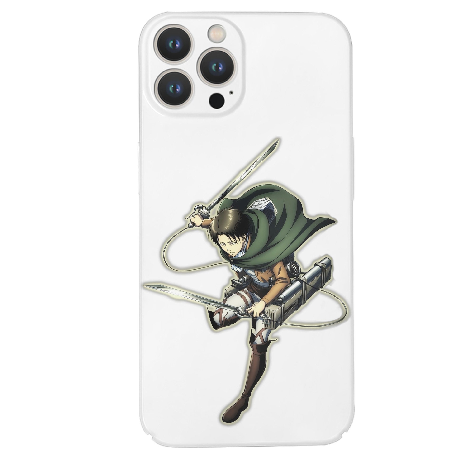 （画像用） 進撃の巨人 リヴァイ·アッカーマン Attack on Titan Levi Ackerman 【iPhone 14シリーズ対応】ハードケース